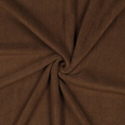 0,5 Meter - Antipilling Fleece *Vera* - kaffee