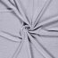 0,6 Meter - Antipilling Fleece *Marie* Uni -satin grau meliert