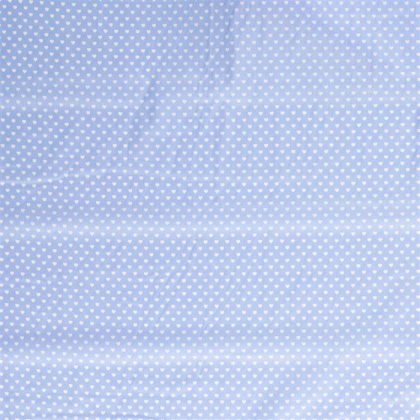 Baumwolle Herzen 5mm - sky (hellblau)