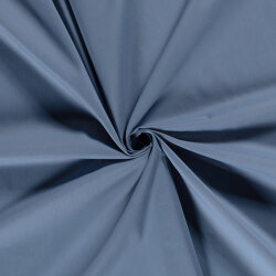 Baumwollbatist *Marie* Uni - jeansblau