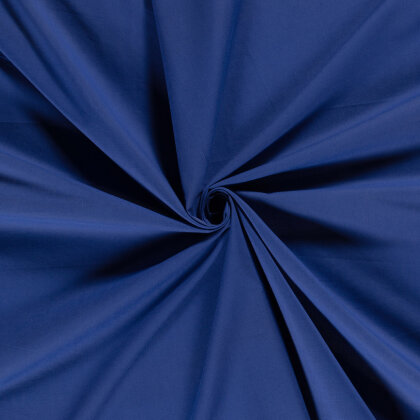 Baumwollbatist *Marie* Uni - royalblau