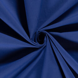 Baumwollbatist *Marie* Uni - royalblau