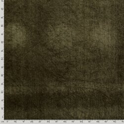 Stretch Samt *Marie* Uni - hell olive