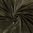 Stretch Samt *Marie* Uni - hell olive