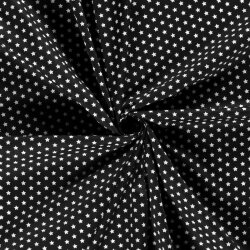 Cotton Sterne 10mm schwarz