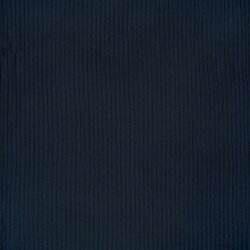 Rippenjersey *Lara* Uni - dunkelblau