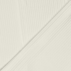 Rippenjersey *Lara* Uni - creme - weiß
