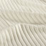 Rippenjersey *Lara* Uni - creme - weiß