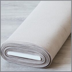Rippenjersey *Lara* - beige