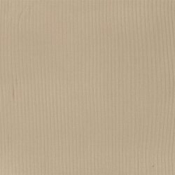 Rippenjersey *Lara* Uni - beige