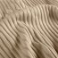 Rippenjersey *Lara* Uni - beige