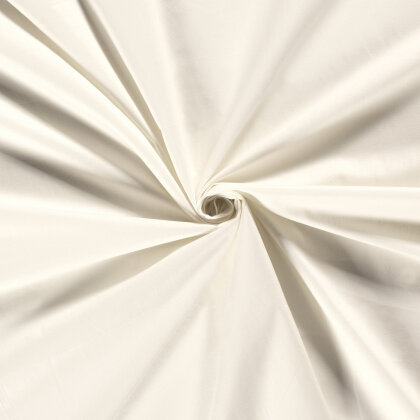 Baumwollstoff Fahnentuch Cretonne *Marie* Uni - creme