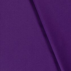 Baumwollstoff Fahnentuch Cretonne *Marie* Uni - aubergine