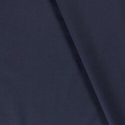 Baumwollstoff Fahnentuch Cretonne *Marie* Uni - nachtblau