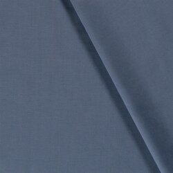 Baumwollstoff Fahnentuch Cretonne *Marie* Uni - mittel jeansblau