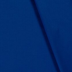 Baumwollstoff Fahnentuch Cretonne *Marie* Uni - royalblau