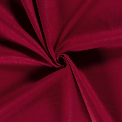 Leinen *Marie* Uni - kirsch rot