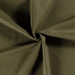 Leinen *Marie* Uni - Khaki grün