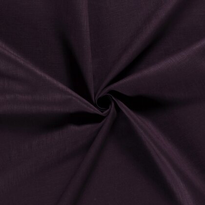 Leinen *Marie* Uni - aubergine