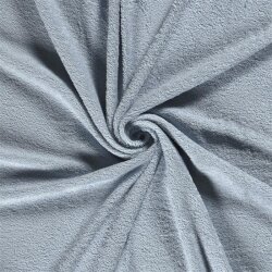 Frottee *Marie* Uni - hell jeansblau