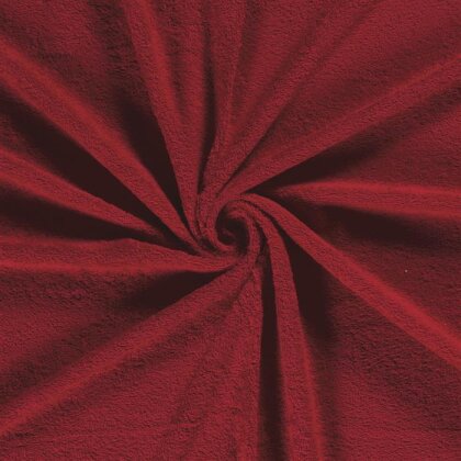 Frottee Uni rot