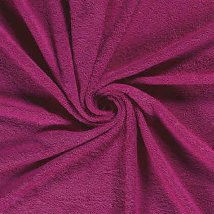 Frottee Uni pink