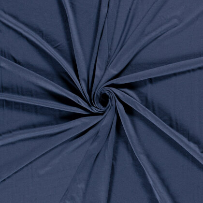 Viskose Jersey *Marie* Uni - jeansblau