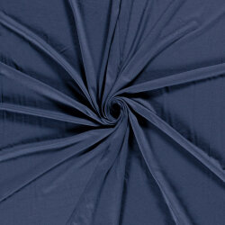 Viskose Jersey *Marie* Uni - jeansblau