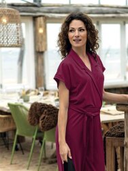 Viskose Jersey *Marie* - weinrot