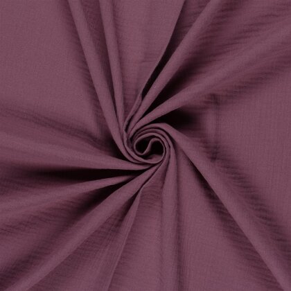 Musselin Uni *Marie* - beere