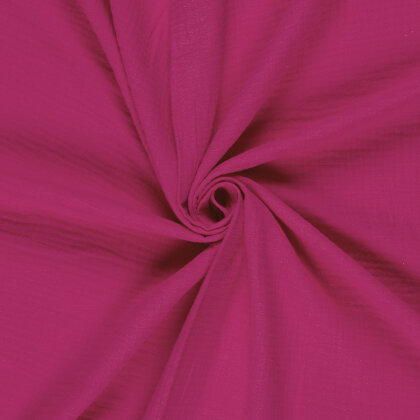 Musselin Uni *Marie* - pink