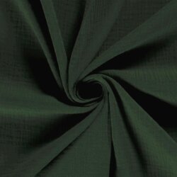 Musselin Uni *Marie* - smoky green