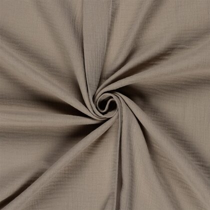 Musselin Uni *Marie* - beige