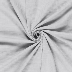Muslin satin grau