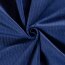 Breitcord *Marie* grob Uni - royalblau