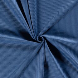 Breitcord *Marie* grob Uni - jeansblau