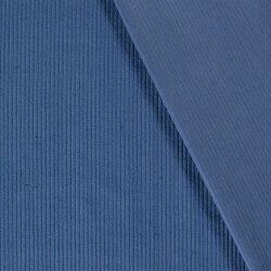 Breitcord *Marie* grob Uni - jeansblau