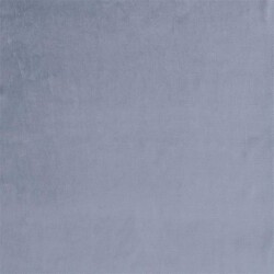 Nickistoff *Marie* Uni - rauchblau