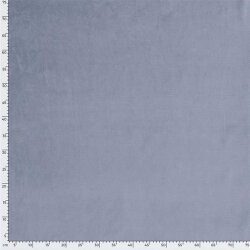 Nickistoff *Marie* Uni - rauchblau