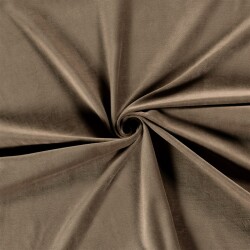 Nickistoff *Marie* Uni - deep beige
