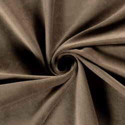 Nickistoff *Marie* Uni - deep beige