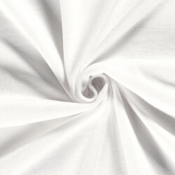 Nickistoff *Marie* Uni - weiss