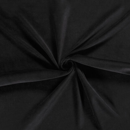 Nickistoff *Marie* Uni - schwarz