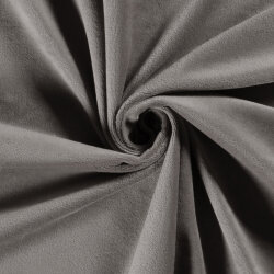 Nickistoff *Marie* Uni - stein grau