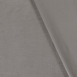 Nickistoff *Marie* Uni - stein grau