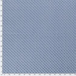 Minky Fleece *Marie* Uni - hell jeansblau