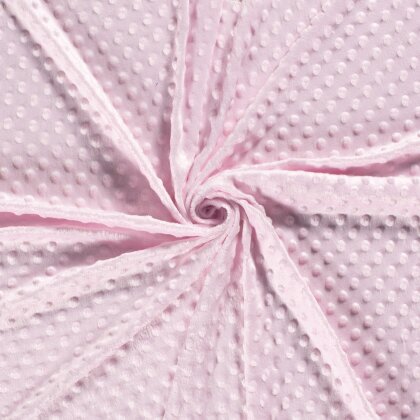 Minky Fleece *Marie* Uni - softrosa