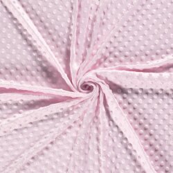 Minky Fleece *Marie* Uni - softrosa