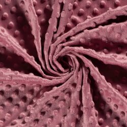 Minky Fleece *Marie* Uni - antik pink