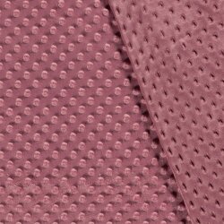 Minky Fleece *Marie* Uni - antik pink